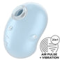 SATISFYER - VIBRADOR CUTIE GHOST POSER AZUL CLARO