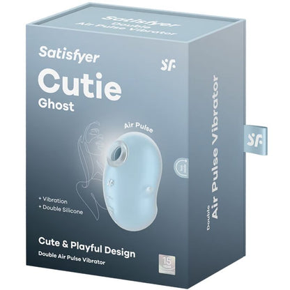 SATISFYER - VIBRADOR CUTIE GHOST POSER AZUL CLARO