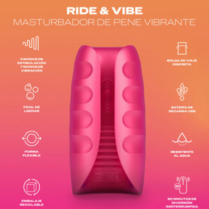 DUREX - MASTURBADOR VIBRADOR JUGUETE VIBRADOR