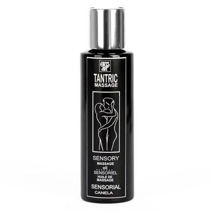 Eros Art – Huile de Massage Tantrique Naturelle et Cannelle Aphrodisiaque 100 ml