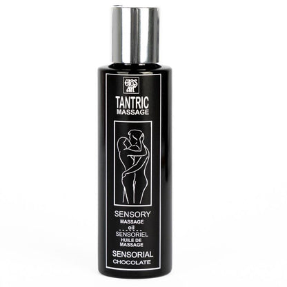 EROS-ART - ACEITE DE MASAJE TÁNTRICO NATURAL Y AFRODISÍACO CON CHOCOLATE 100 ML