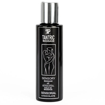 Eros Art – Huile de Massage Tantrique Naturelle et Aphrodisiaque au Chocolat 100 ml