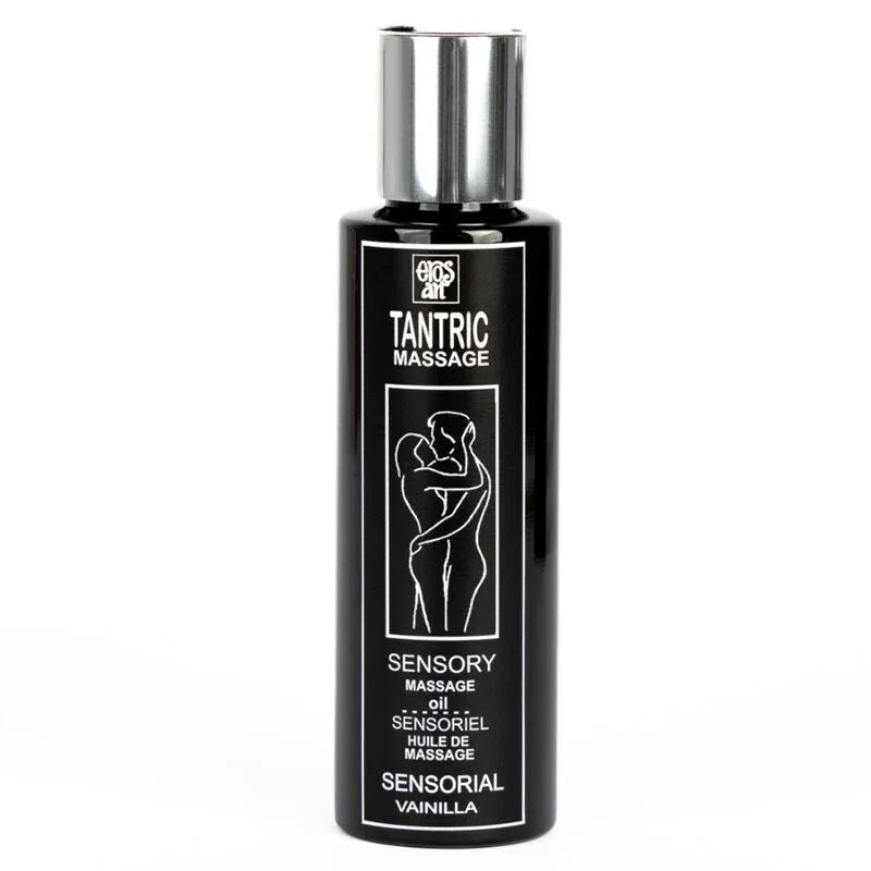 Eros Art – Huile de Massage Tantrique Naturelle et Vanille Aphrodisiaque 100 ml