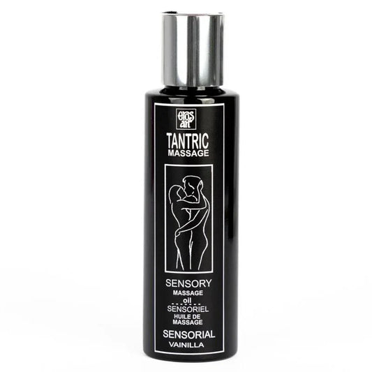 Eros Art – Huile de Massage Tantrique Naturelle et Vanille Aphrodisiaque 100 ml