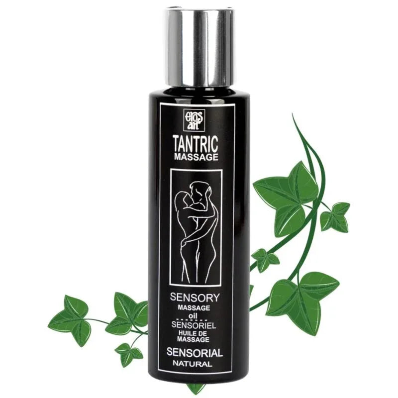 Eros Art – Huile de Massage Tantrique Naturelle et Aphrodisiaque Neutre 100 ml