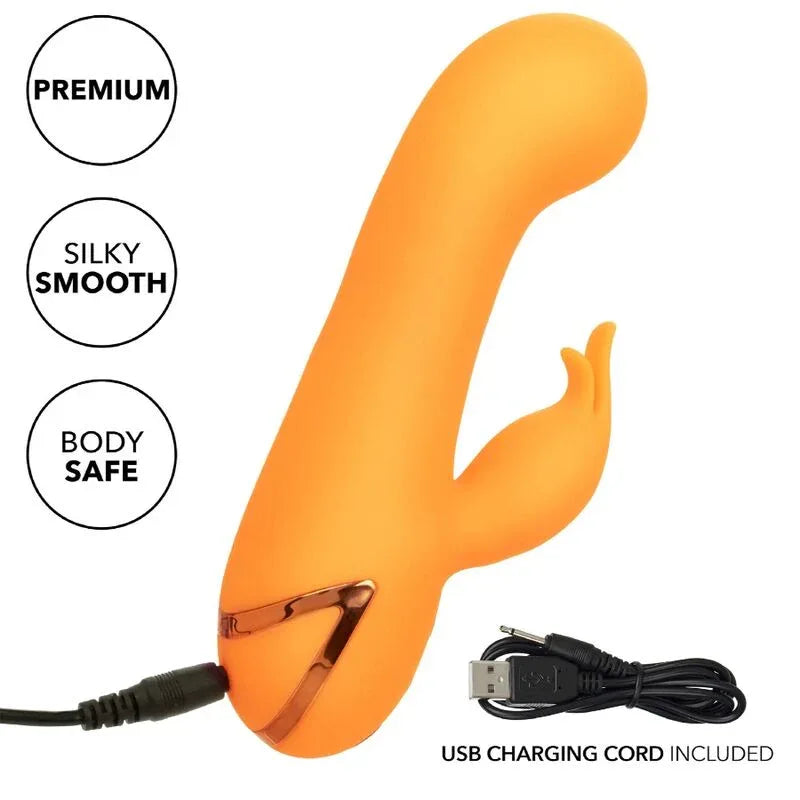 Calexotics – Montecito Muse Vibrateur Lapin Orange Par California Dreaming