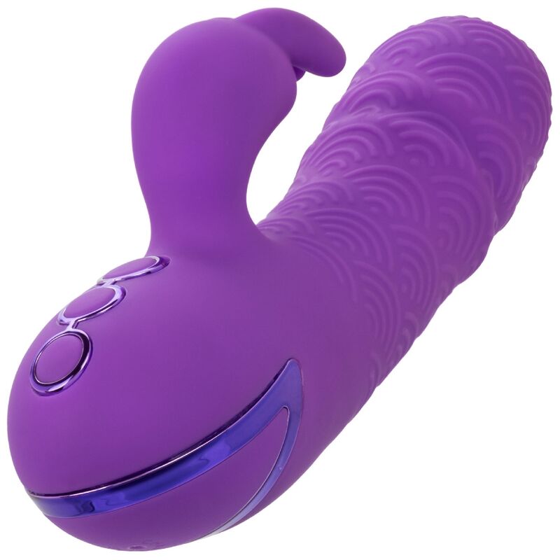 CALEXOTICS - VIBRADOR MANHATTAN BEACH MARVEL PURPLE RABBIT DE CALIFORNIA DREAMING