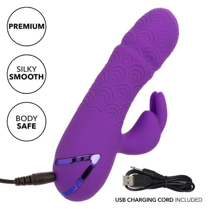 CALEXOTICS - VIBRADOR MANHATTAN BEACH MARVEL PURPLE RABBIT DE CALIFORNIA DREAMING