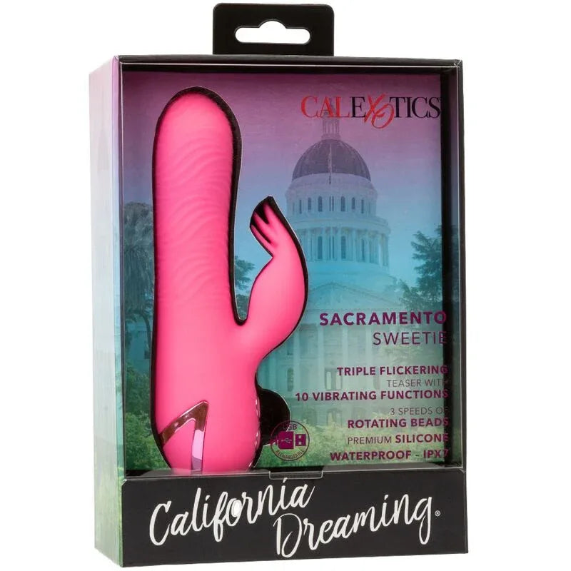 Calexotics – Sacramento Sweetie Vibrateur Lapin Rose Par California Dreaming