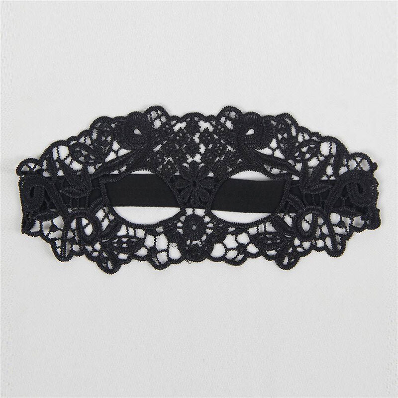 Masque en dentelle noir – Queen Lingerie