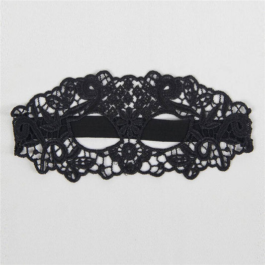 Masque en dentelle noir – Queen Lingerie