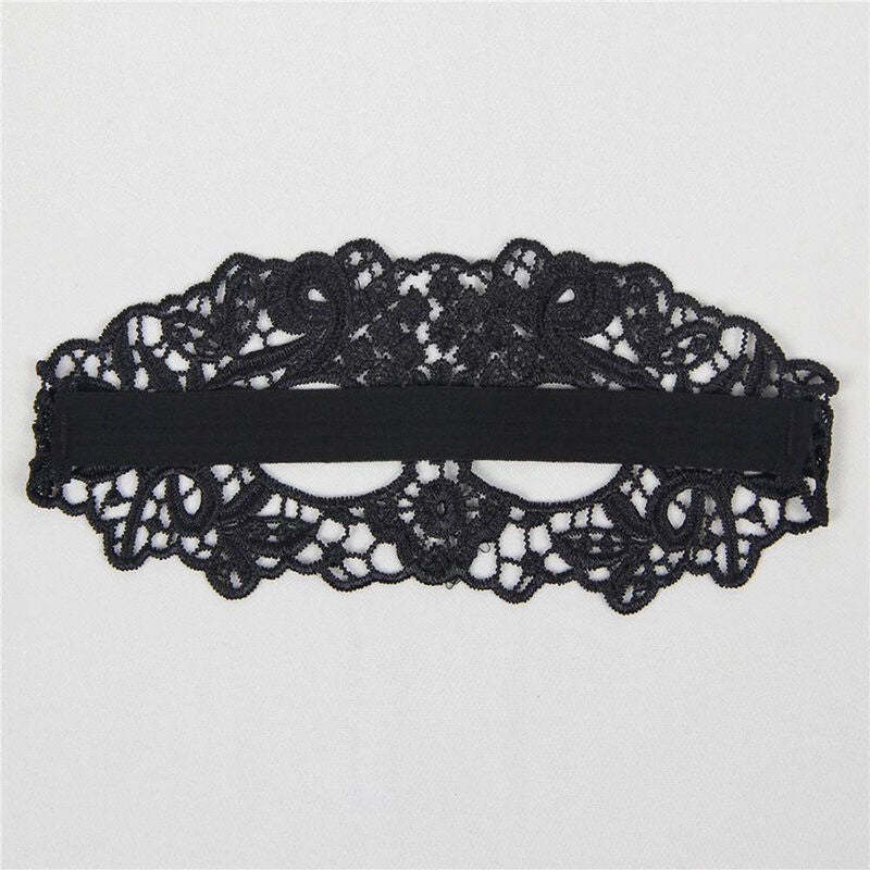 Masque en dentelle noir – Queen Lingerie