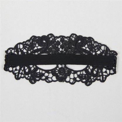 Masque en dentelle noir – Queen Lingerie