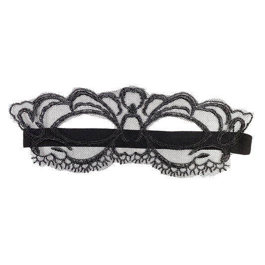 Masque fine dentelle noir – Queen Lingerie