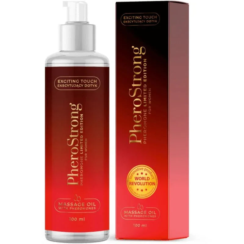 Pherostrong – Huile de Massage Édition Limitée pour Femme 100 ml