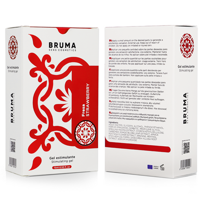 Baume intensifiant saveur fraise 15 ml – Bruma