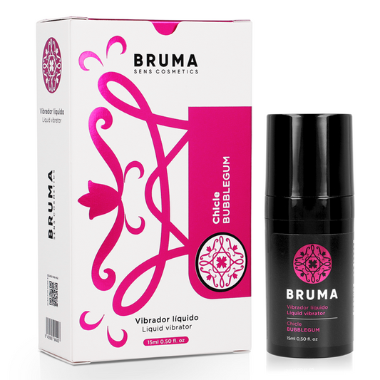 Vibrateur liquide ultra glissant bubblegum 15 ml – Bruma
