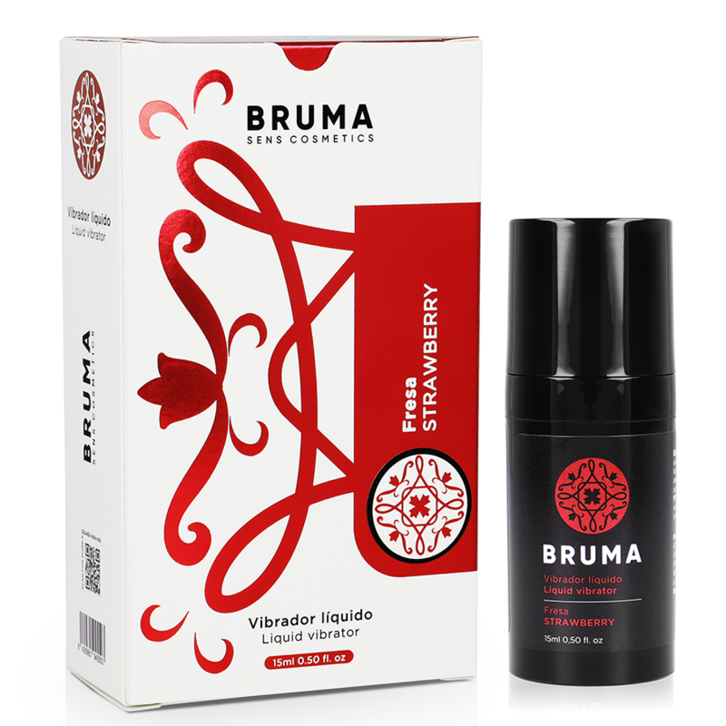 Vibrateur liquide ultra glissant fraise 15 ml – Bruma