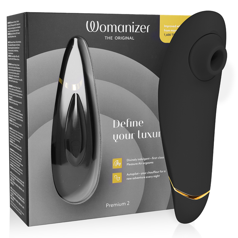 Stimulateur clitoridien stimulateur clitoral premium 2 noir – Womanizer