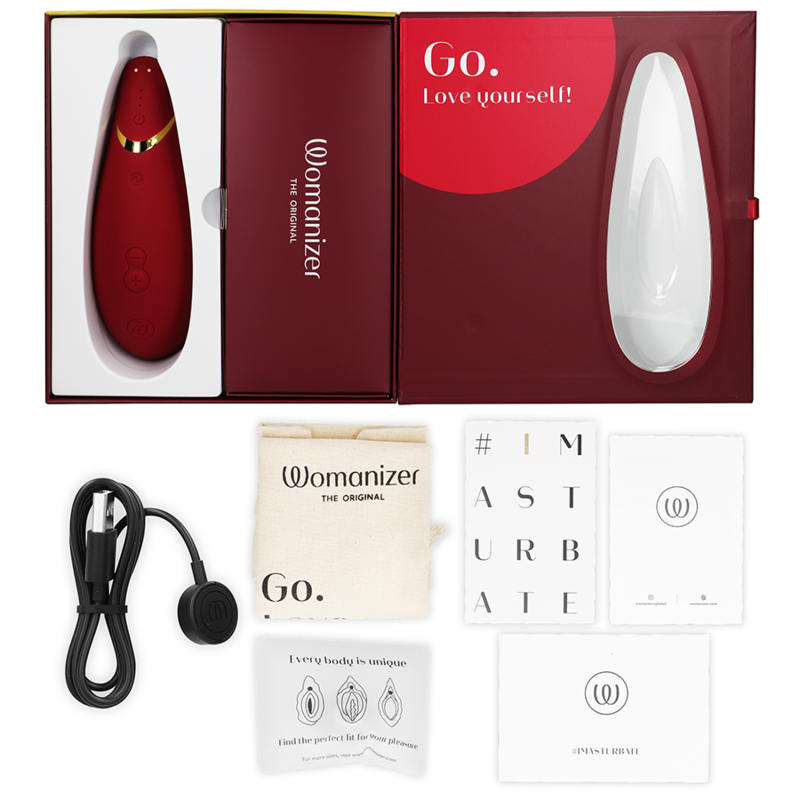 Stimulateur clitoridien stimulateur clitoral premium 2 bordeaux – Womanizer