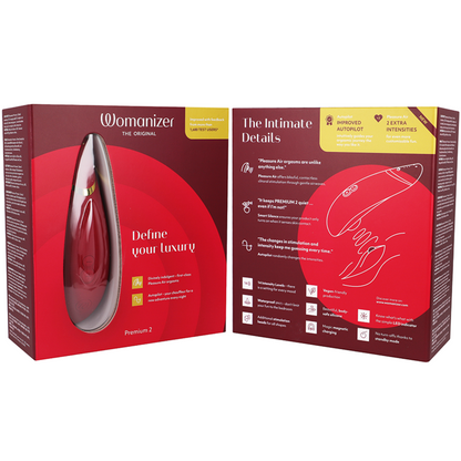 Stimulateur clitoridien stimulateur clitoral premium 2 bordeaux – Womanizer