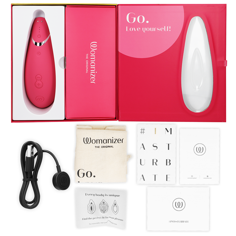 Stimulateur clitoridien stimulateur clitoral premium 2 framboise – Womanizer