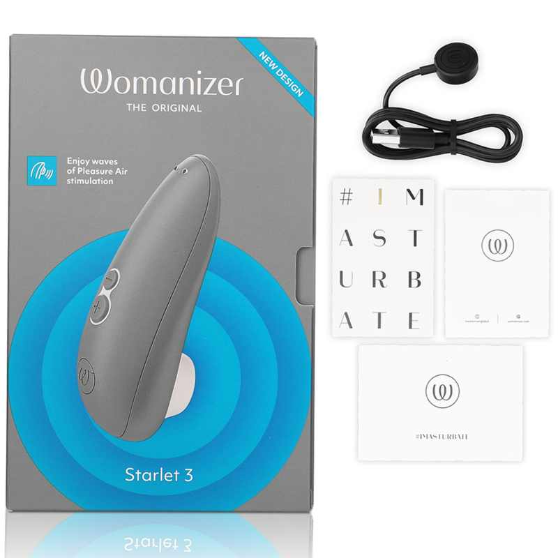 Stimulateur clitoridien stimulateur clitoral starlet 3 gris – Womanizer
