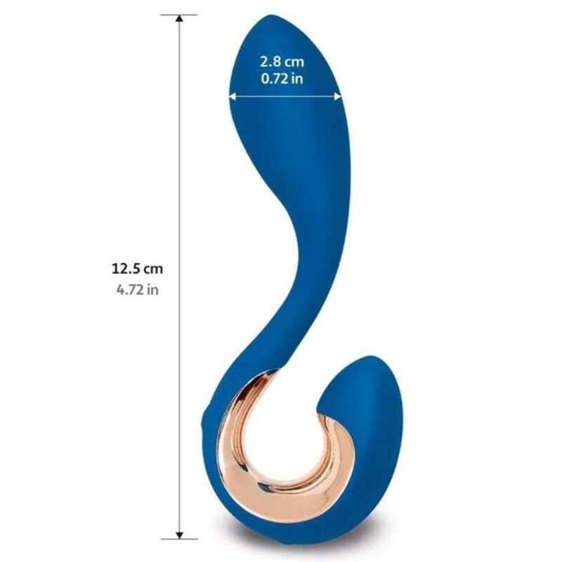 G-VIBE - GPOP 2 G AND P DOT VIBRADOR AZUL ÍNDIGO