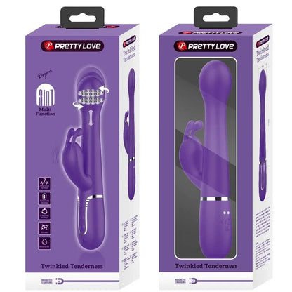 Pretty Love – Dejon Vibrateur Rabbit 3 en 1 Multifonction Violet