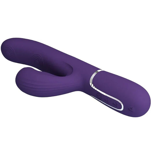 Pretty Love Perlita Vibrateur G Spot 3 en 1 Multifonction Violet