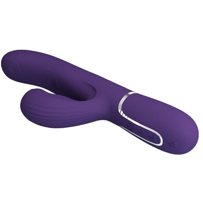 PRETTY LOVE - PERLITA 3-IN-1 MULTIFUNCTION G-SPOT VIBRATOR PURPLE