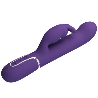 PRETTY LOVE - COALE VIBRADOR CONEJO 4 EN 1 MORADO