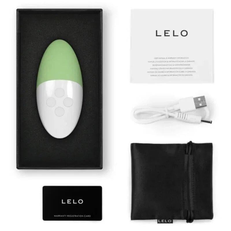 Lelo – Siri 3 Clitoris Massager Crème Pistache – Stimulation Immédiate & Plaisir Extrême