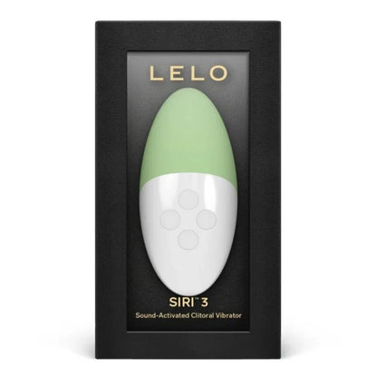 Lelo – Siri 3 Clitoris Massager Crème Pistache – Stimulation Immédiate & Plaisir Extrême
