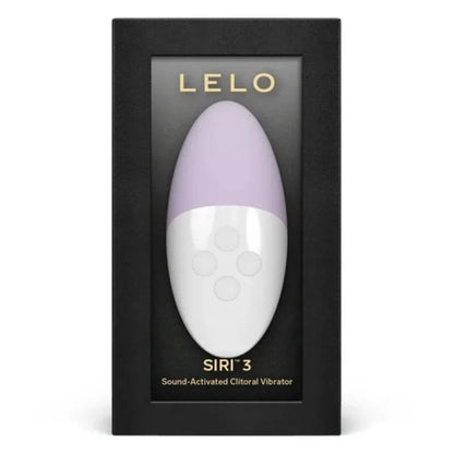 Lelo – Siri 3 Masseur Clitoris Calme Lavande – Stimulation Immédiate & Plaisir Extrême