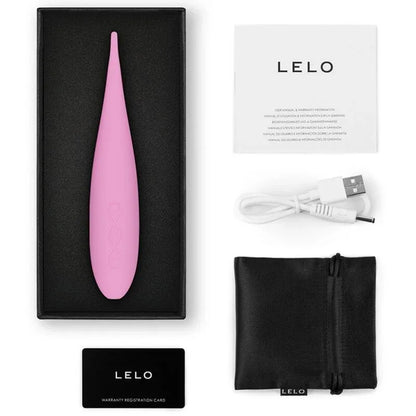 Lelo – Dot Travel Stimulateur de Clitoris Rose – Stimulation Immédiate & Plaisir Extrême