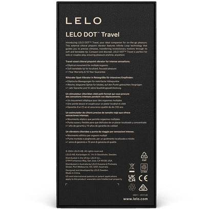 LELO - ESTIMULADOR DE CLÍTORIS DOT TRAVEL MORADO