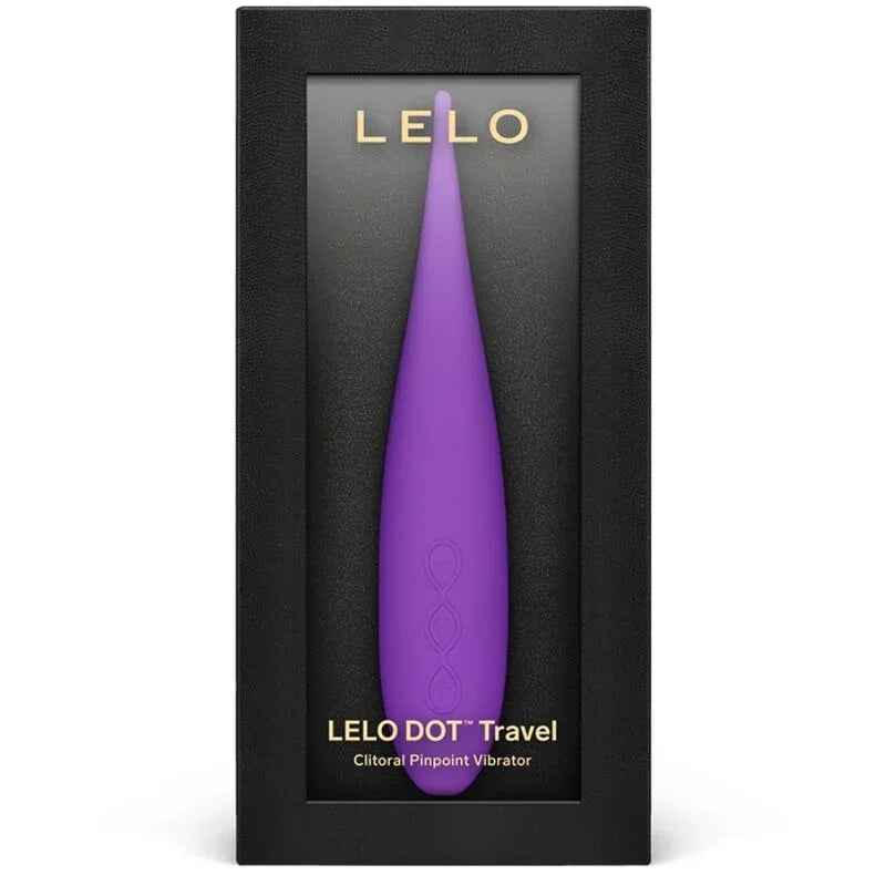 Lelo – Dot Travel Stimulateur de Clitoris Violet – Stimulation Immédiate & Plaisir Extrême