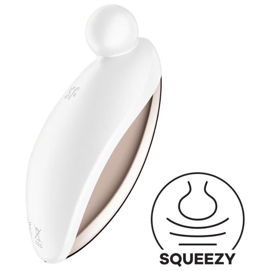 SATISFYER - SPOT ON 2 VIBRATEUR LAY-ON WHITE