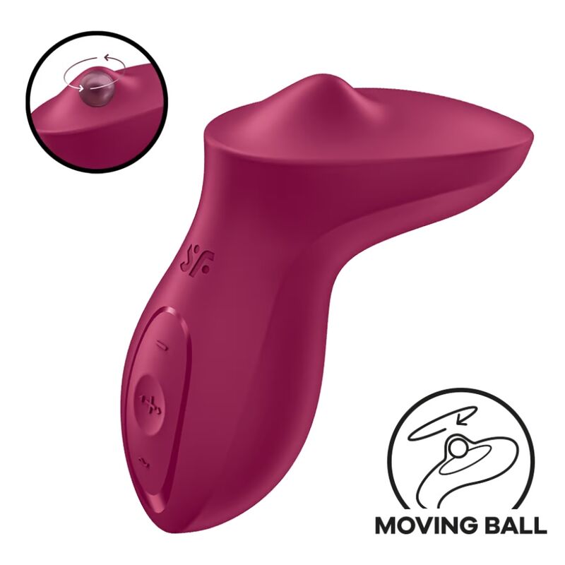 SATISFYER - VIBRADOR EXCITADOR DE CLÍTORIS FUCSIA
