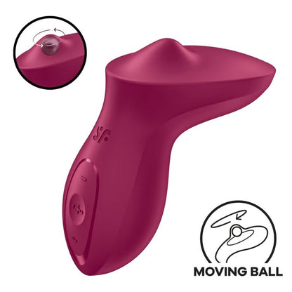 SATISFYER - VIBRADOR EXCITADOR DE CLÍTORIS FUCSIA