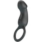 PRETTY LOVE - ANILLO VIBRADOR TRAE CON ESTIMULADOR NEGRO