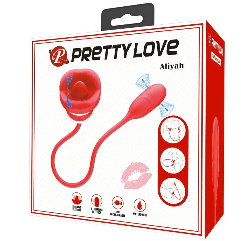 Pretty Love – Masturbateur Bouche Rouge Aliyah