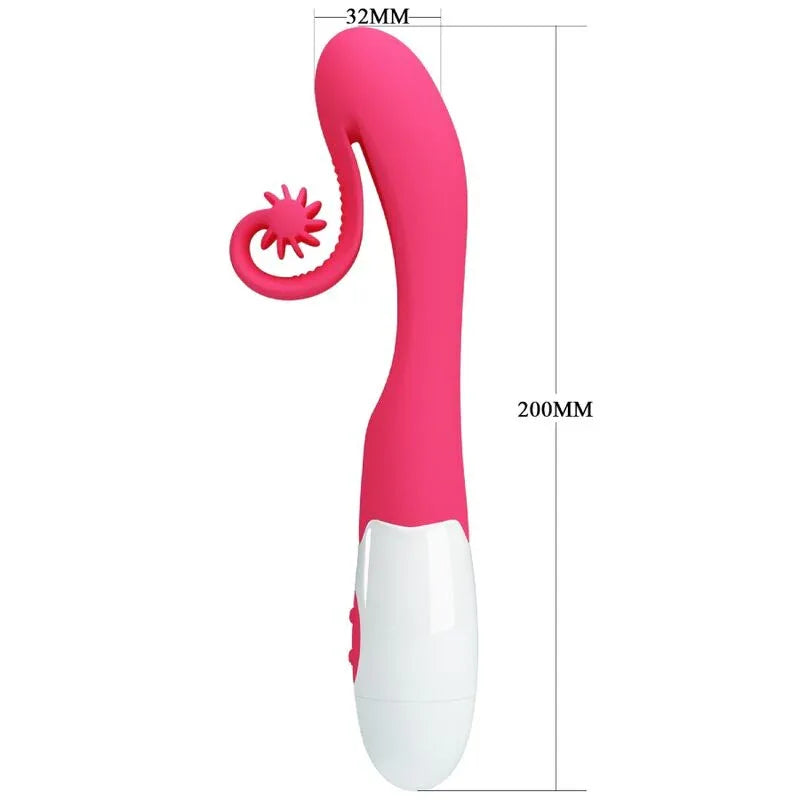 Romance – Vibrateur et Stimulateur 30 Vitesses Rose