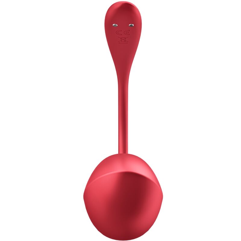 SATISFYER - SHINY PETAL STIMULATEUR À TÉLÉLÉCOMMANDE À DISTANCE G POINT ROUGE APPLICATION GRATUITE