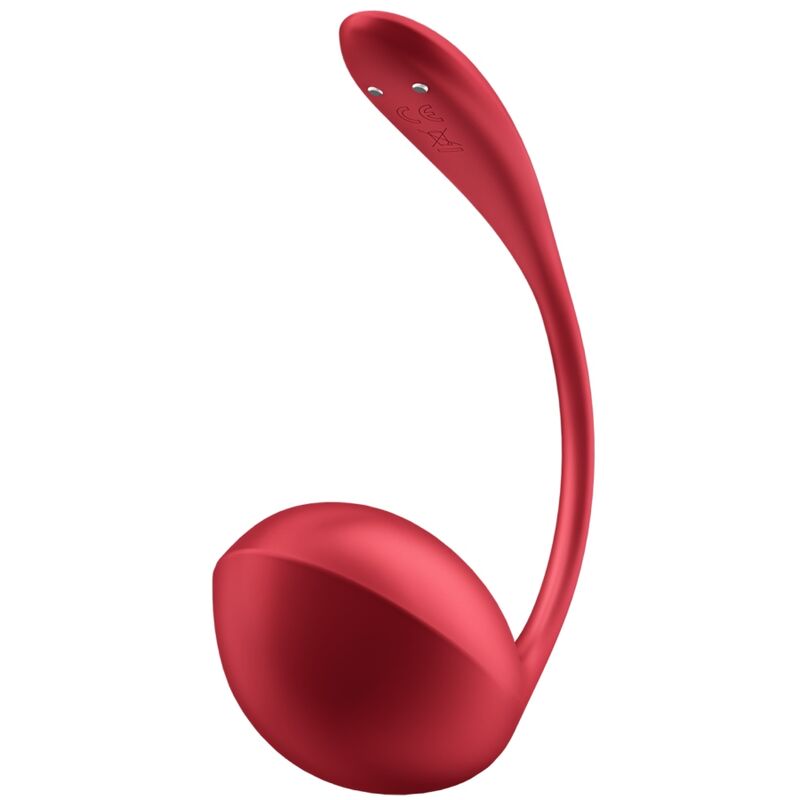 SATISFYER - SHINY PETAL STIMULATEUR À TÉLÉLÉCOMMANDE À DISTANCE G POINT ROUGE APPLICATION GRATUITE
