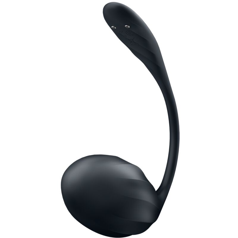 SATISFYER - RIBBED PETAL TÉLÉLÉCOMMANDE DE STIMULATEUR DE POINT G NOIR APPLICATION GRATUITE