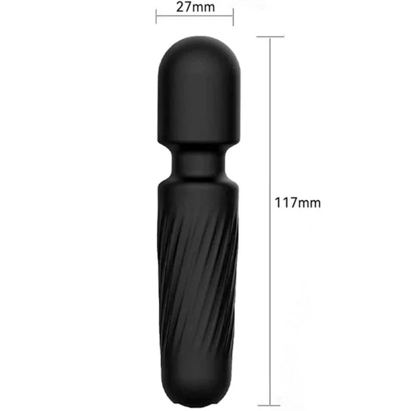Armony – Your Magic Masseur & Vibrateur Rechargeable 10 Vibrations Noir