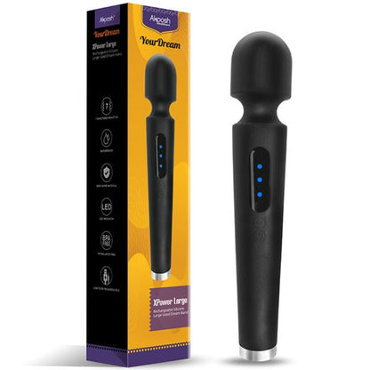 ARMONY - X POWER GRAND MASSAGE &amp; VIBRATEUR 7 VIBRATIONS NOIR