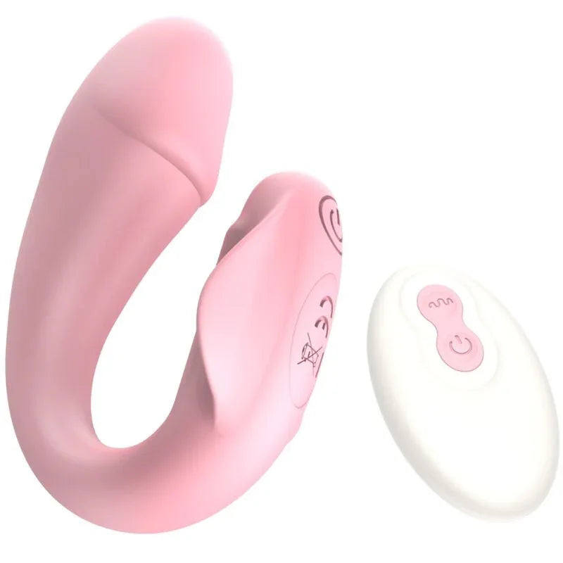 Armony – Freshfun Cici Stap On Vibrateur Télécommande et Application 10 Vibrations Rose